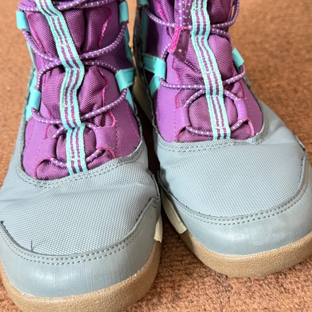Merrell Snow Crush Waterproof Winter Boots Purple Turquoise MK159174 Womens‎ 6M